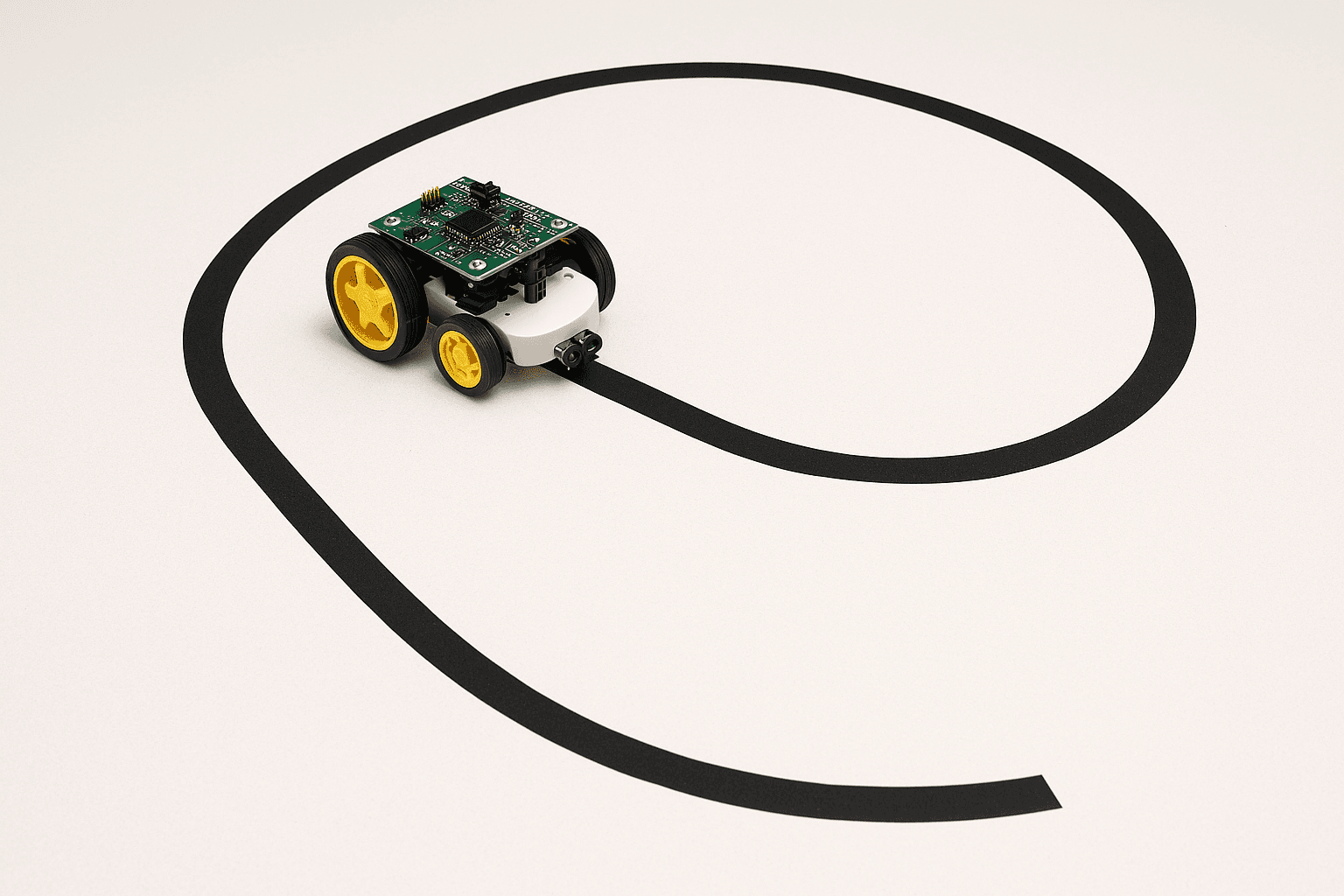 Robot Velocista en acción